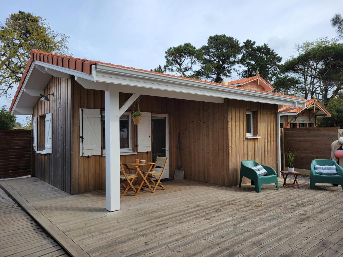 La Cabane De L'Estran Au Bord De Mer Lanton Esterno foto