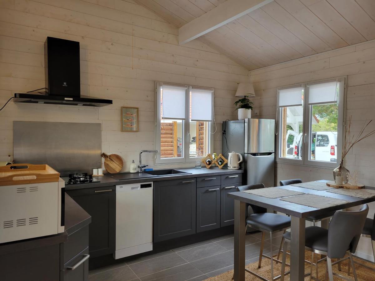 La Cabane De L'Estran Au Bord De Mer Lanton Esterno foto