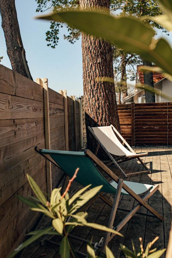 La Cabane De L'Estran Au Bord De Mer Lanton Esterno foto
