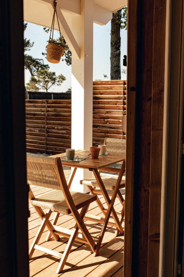 La Cabane De L'Estran Au Bord De Mer Lanton Esterno foto